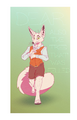 It is a little dapper. Art by johnny d.